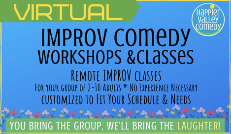 Virtual Improv Comedy Workshops & Classes