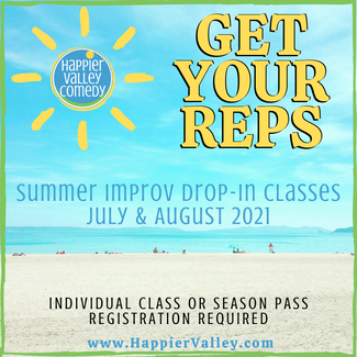 Get Your Reps: Summer Improv Drop-In Classes with Rotating Cast of Teachers