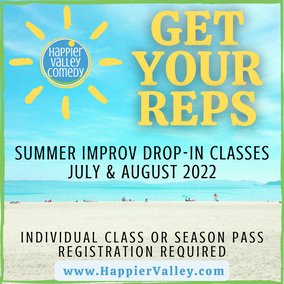 Get Your Reps: Summer Improv Drop-In Classes with Rotating Cast of Teachers